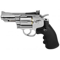 Revolver airsoft Dan Wesson 6 plata versión potencia reducida - ASG -  Tienda de Airsoft, replicas y ropa militar con stock real .