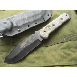 TP101 cuchillo Tops Black Rhino