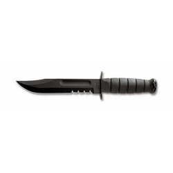 Ka-Bar USA Fighting Knife Black Serrated