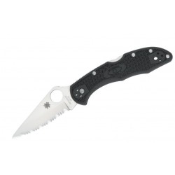 Navaja Spyderco Delica 4 Black Serrada