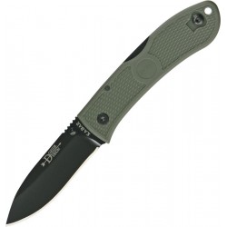 Ka-Bar Dozier Folding Hunter Foliage Green Hoja Negra