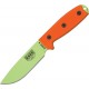 Esee Model 4 Filo Liso Naranja