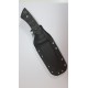 Muela Rhino Micarta Negra Sandvik 14C28N Funda Kydex Negra