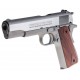 Pistola Cybergun P1911 Nickel/Madera (Réplica Colt 1911) Co2 Full Metal