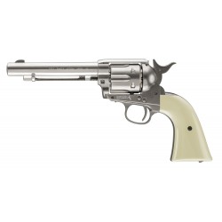 Revolver Colt SA Army Niquel 5,5" Co2 - 4,5 mm Plomo