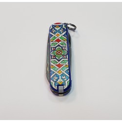 Victorinox - Navaja Suiza Multiusos Classic SD Mosaico Arabe Al-Andalus 7 usos