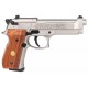 Beretta M 92 FS Nickel/Madera