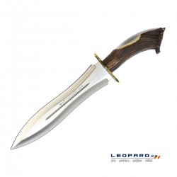 Cuchillo de remate de Caza Rehala, asta de ciervo ⚔️ Tienda-Medieval