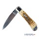 Navaja Case Tribal Lock Amber Bone