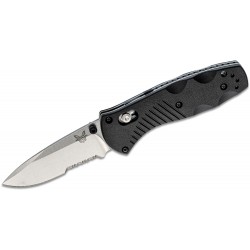 Benchmade Barrage 585 Drop Point Negra Filo Mixto