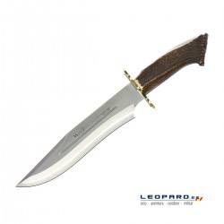Cuchillo de remate de Caza Rehala, asta de ciervo ⚔️ Tienda-Medieval