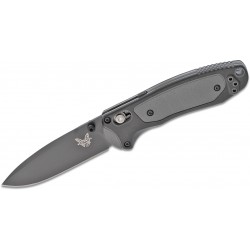 Benchmade Mini Boost 595BK Drop Point Bicolor Hoja Negra