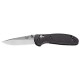 Benchmade Mini Griptilian 556S-S30V Drop Point Negro