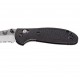 Benchmade Mini Griptilian 556S-S30V Drop Point Negro Filo Mixto