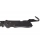 Benchmade Triage 916SBK Drop Point Negra Hoja Negra Filo Mixto Con Gancho