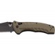 Benchmade Turret 980SBK Drop Point OD Green Hoja Negra Filo Mixto