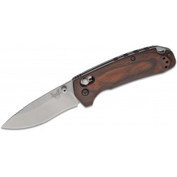 Benchmade North Fork 15031-2 Drop Point Marrón