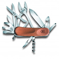 Victorinox - Navaja Suiza Multiusos Delémont EvoWood S557