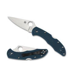 Spyderco Delica 4 Lockback Blue K390