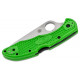 Spyderco Salt 2 Drop Point Verde