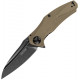 Kershaw Natrix Framelock A/O Tan Hoja Negra