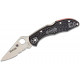 Spyderco Delica 4 Lockback Red Line