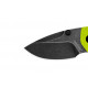 Kershaw Shuffle Drop Point Lavado a la Piedra Verde Lima Blister