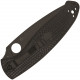 Spyderco Resilience Lightweight Linerlock Black Hoja Negra Serrada