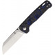 QSP Penguin Linerlock G10 y Fibra de Carbono Azul