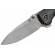 QSP Hawk Linerlock Black Micarta