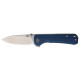 QSP Hawk Linerlock Black Micarta Azul