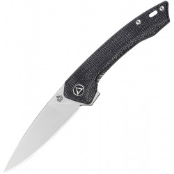 QSP Leopard Linerlock Micarta Negra