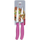 Cuchillo Cocina Victorinox Pizza 12 Rosa 2 Ud