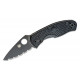 Spyderco Persistence Lightweight Hoja Negra Serrada