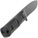 Ka-Bar EK Commando Short Drop Point Black