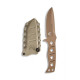 Benchmade Adamas 375FE-1 Drop Point Cru-Wear Desierto