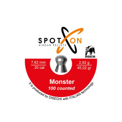 Balines Spotton Monster 7,62 mm 100 ud