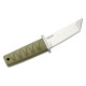 Cold Steel Kyoto II Fixed Blade OD Green Tanto