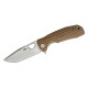 Honey Badger Large Linerlock Tanto Tan