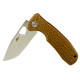 Honey Badger Large Linerlock Tanto Tan