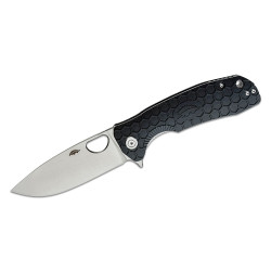 Honey Badger Large Linerlock Drop Point Black