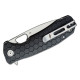 Honey Badger Large Linerlock Drop Point Black