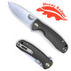 Honey Badger Large Linerlock Drop Point Black