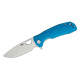 Honey Badger Large Linerlock Drop Point Blue