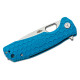 Honey Badger Large Linerlock Drop Point Blue