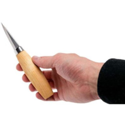 MoraKniv Cuchillo para Tallado de Madera 120C Natural