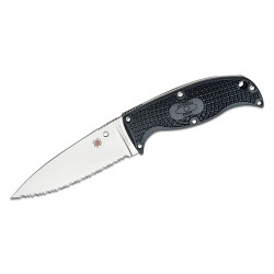 Spyderco Enuff 2 Leaf Shape Hoja Serrada