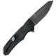 Buck 843 Sprint Ops Linerlock Micarta Negra