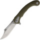 B'yond EDC Motiv Linerlock OD Green