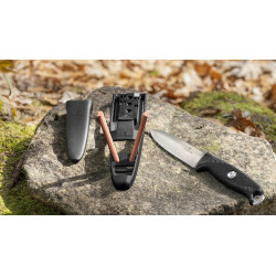 Victorinox - Cuchillo de bushcraft Venture - 3.0902.3 - Negro - cuchillo